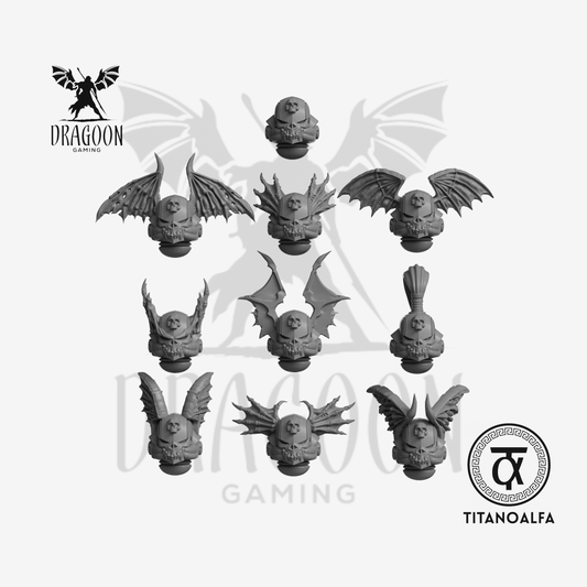 Lords of Night Mixed Helmets