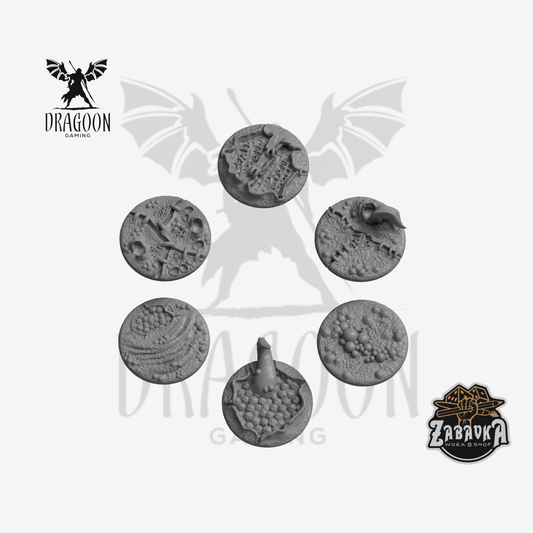 Plague Decay 40mm Base Toppers