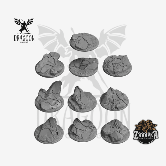 Rocky 32mm Base Toppers