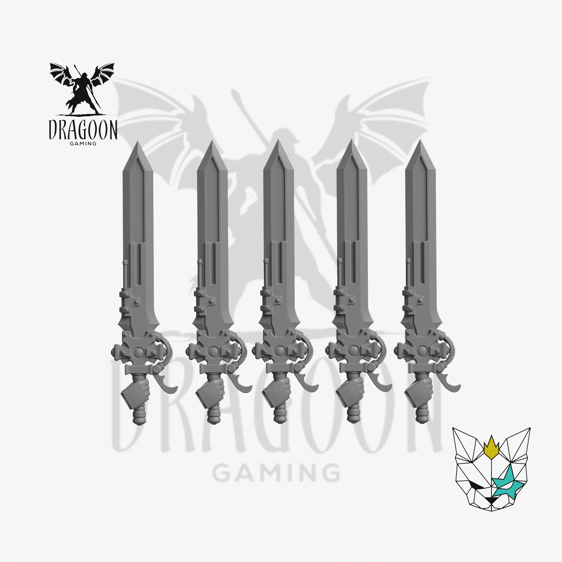 Dragoon Gaming Sentinel Blades - 28mm Warhammer 40k Adeptus Custodes ...