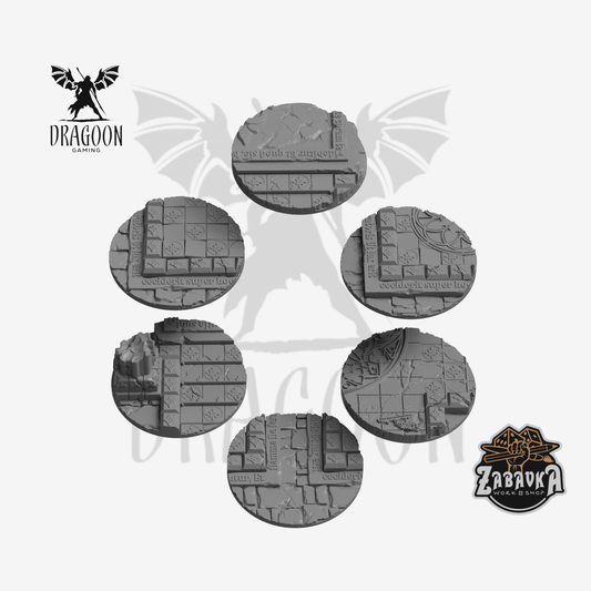 Sisters Temple 40mm Base Toppers