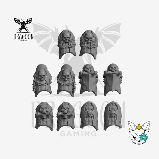 Skull Greaves