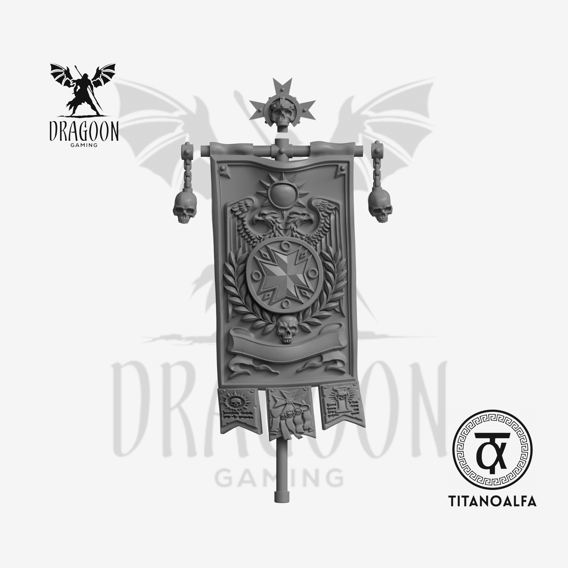 Templars Maltese Cross Banner #2