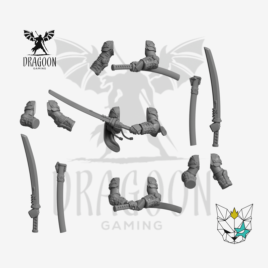 Two Handed Samurai Power Swords