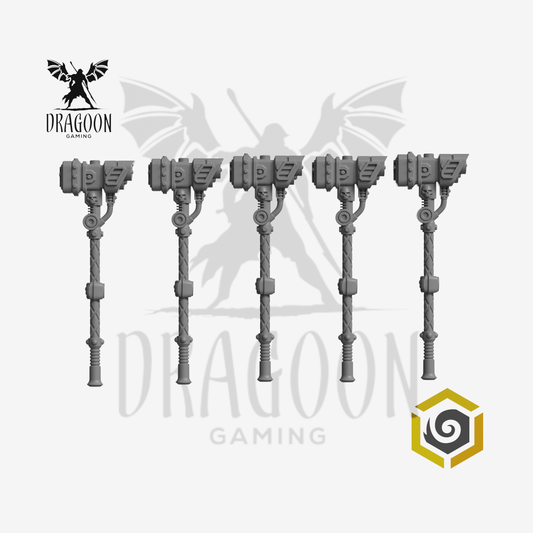 Eternal Pilgrims Assault Storm Hammers - 28mm Resin Wargaming Miniatures - Warhammer 40k Compatible - Space Marine Style