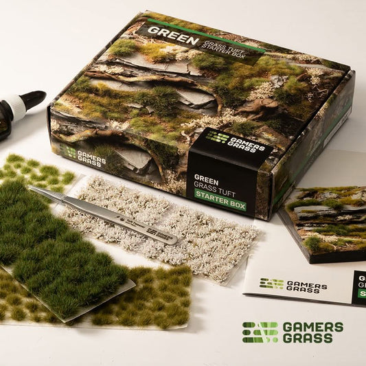 Gamers Grass Green Grass Tuft Starter Box