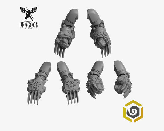 Eternal Pilgrims Skull Lightning Claws