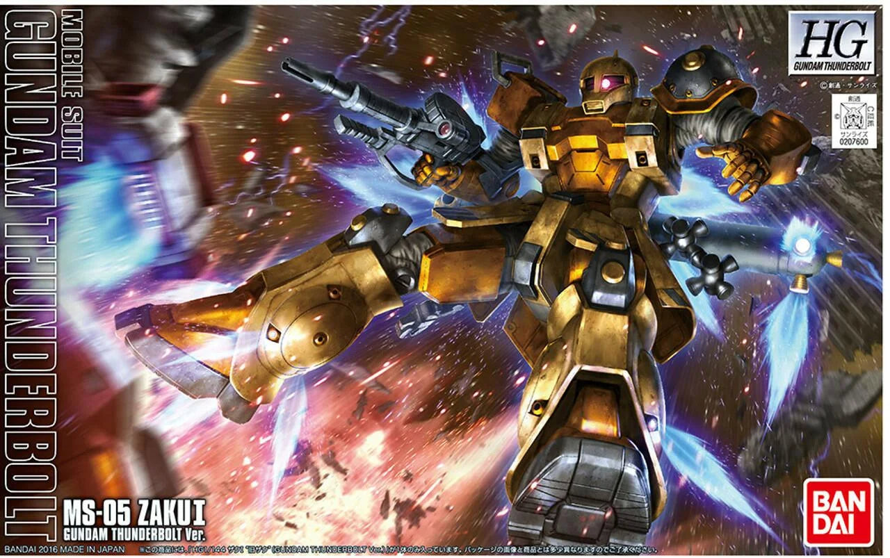 HG 1/144 MS-05 Zaku I - Mobile Suit Gundam Thunderbolt Ver.