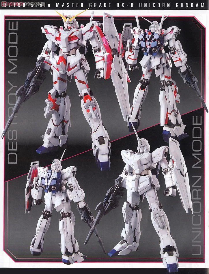MG 1/100 RX-0 Unicorn Gundam - Master Grade Standard Edition
