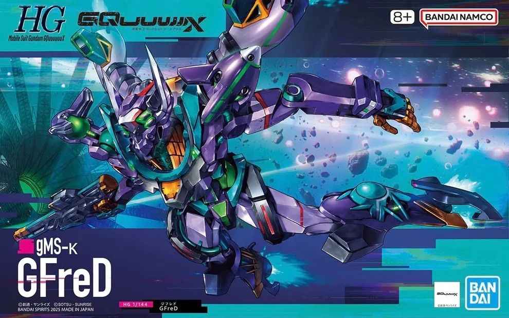 HG 1/144 Gfred - Mobile Suit Gundam GQuuuuuuX