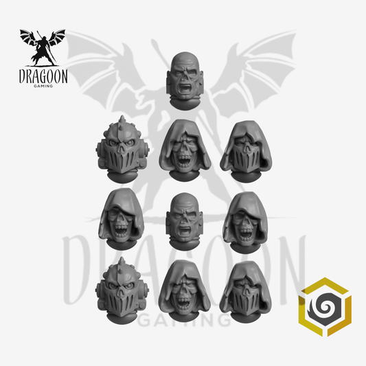 Cursed Company Ghouls Head Set