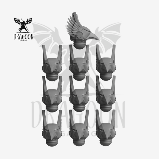 Winged Beaked Helmets