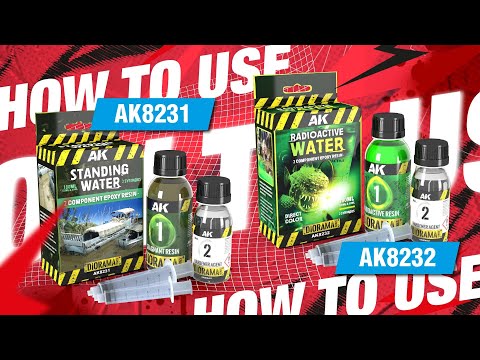 RESIN STANDING WATER - 2 components epoxy resin 180ML