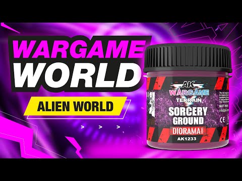 AK Interactive Sorcery Ground Wargame Terrains (100ml)