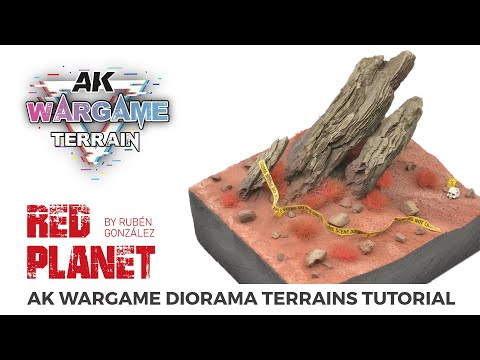 AK Interactive Fire Land Wargame Terrains (100ml)