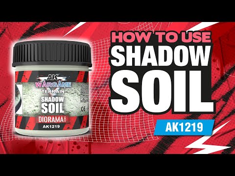 AK Interactive Shadow Soil Wargame Terrains (100ml)
