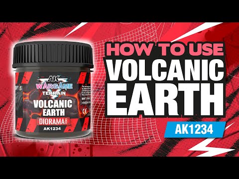 AK Interactive Volcanic Earth Wargame Terrains (100ml)