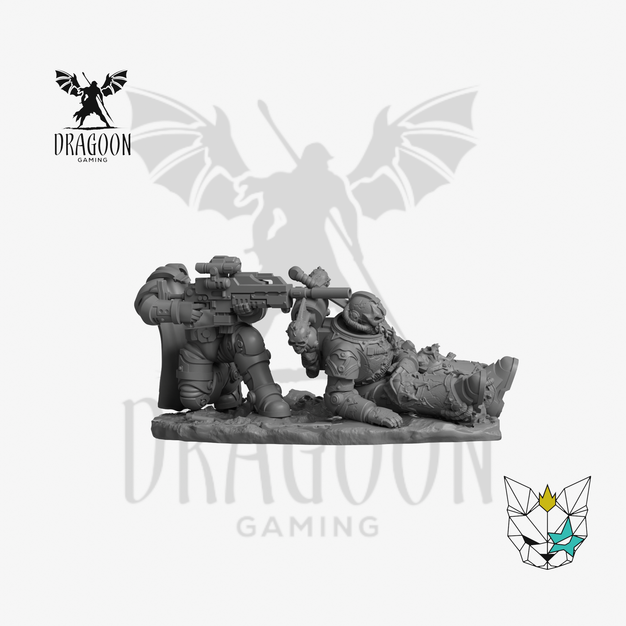 Dragoon Gaming Sniper Conversion Kit - 28mm Warhammer 40k Compatible Bits